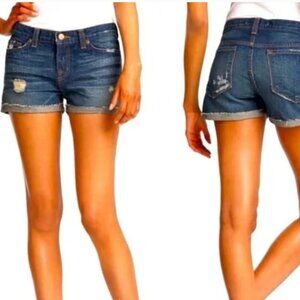 J Brand Denim Jean Shorts Mako Distressed